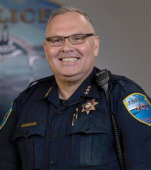 Tulalip Tribal Police Department's Chief of Police Chris Sutter welcome letter image.