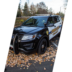 Tulalip Tribal Police patrol car image