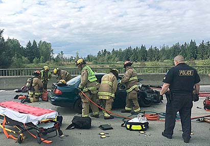 Tulalip Tribal Police Department Media Release Motor Vehicle Accident image.